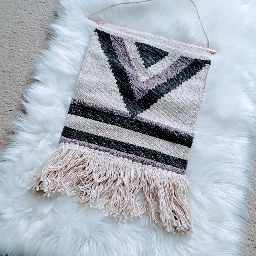 Macrame Tapestry by Primitives by Kathy
